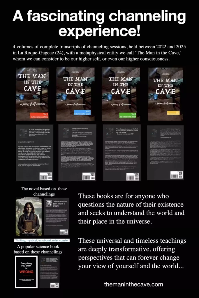 Channeling books from The Man in the Cave